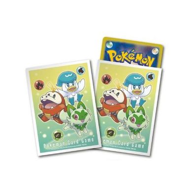 Pokemon Karten Héllen Premium 64x Kwaks Krokel Felori Sleeves TCG