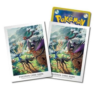 Pokemon Karten Héllen Premium 64x Xerneas & UHaFnir Sleeves TCG