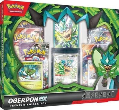 Pokemon Karten TCG Ogerpon ex Premium-Kollektion (deutsch)