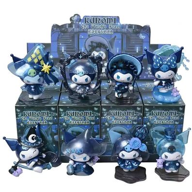 Hello Kitty Kuromi Figuren - 8 cm Statue Kuromi The Witch's Feast Edition
