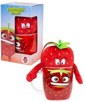Goodness Gang Tasse + Plésch Tier Erdbeer