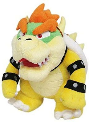 Super Mario Bowser Kuscheltier - 25 cm Pléschtier
