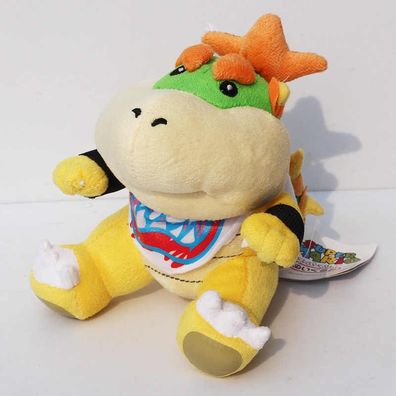 Super Mario Bowser Jr. Kuscheltier - 18 cm Pléschtier