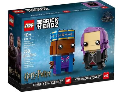 LEGO Brick Headz 40618 Harry Potter Kingsley Shacklebolt & Nymphadora Tonks