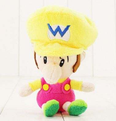 Super Mario Baby Wario Kuscheltier - 15 cm Pléschtier