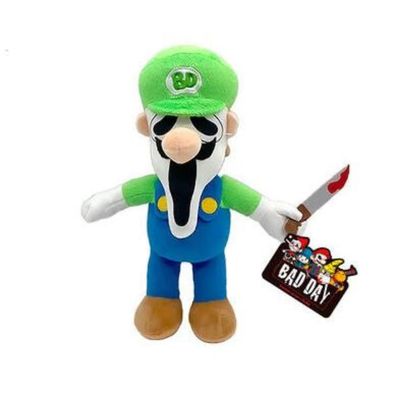 Luigi Halloween Kuscheltier - 32 cm Pléschtier Super Mario Stofftier
