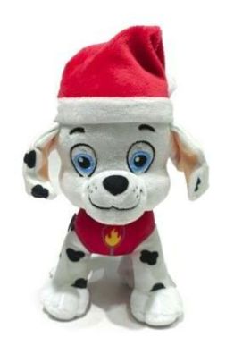 Paw Patrol Weihnachten Marshall Kuscheltier - 20 cm Pléschtier weiches Stofftier