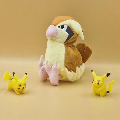 Pokemon Taubsi Kuscheltier - 16 cm Pléschtier Pidgey