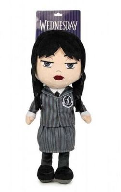 Wednesday Addams Kuscheltier - 32 cm Pléschtier weiches Stofftier