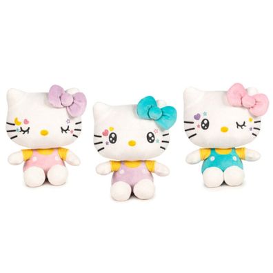 Hello Kitty Kuscheltier fér Kinder - 16 cm Pléschtier weiches Stofftier