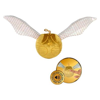Goldener Schnatz mit Sound Kuscheltier - 22 cm Pléschtier Harry Potter Stofftier