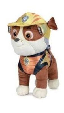 Rubble Paw Patrol Kuscheltier - 20 cm Pléschtier Stofftier