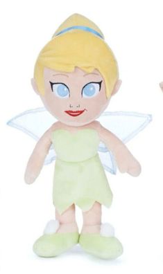 Naseweis Tinkerbell Kuscheltier Peter Pan - 30 cm Stofftier weiches Pléschtier