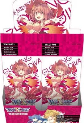 WiXoss TCG Glowing Diva Display Box (WXDi-P01-Eng)