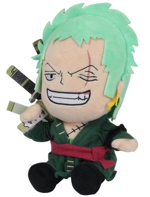 Rorona Zoro One Piece Kuscheltier - 25 cm Pléschtier Stofftier