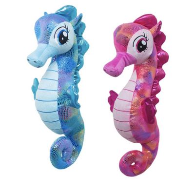 Seepferdchen Glitzer Kuscheltier - Pléschtier séßes Stofftier