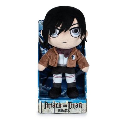 Mikasa Ackerman Attack on Titan Kuscheltier - 27 cm Pléschtier Stofftier
