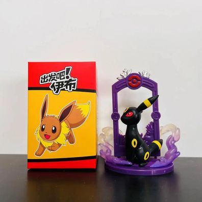 Pokemon Evoli Entwicklungen Nachtara Psiana Feelinara 10 cm Figur / Statue