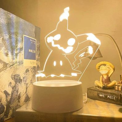 Pokemon Nachtlampe Mimigma - 3D Lampe fér Kinder Mimikyu