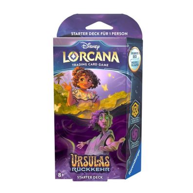 Lorcana Ursulas Réckkehr - Starter Deck Bernstein und Amethyst (Deutsch)