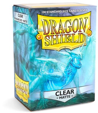 Dragon Shield Kartenhéllen 63 x 88mm Matte Sleeves Clear (100)
