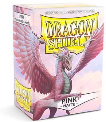Dragon Shield Kartenhéllen 63 x 88mm Matte Sleeves Pink (100)