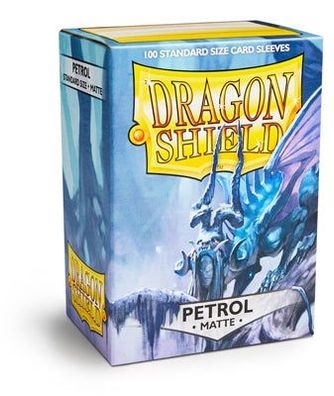 Dragon Shield Kartenhéllen 63 x 88mm Matte Sleeves Petrol (100)