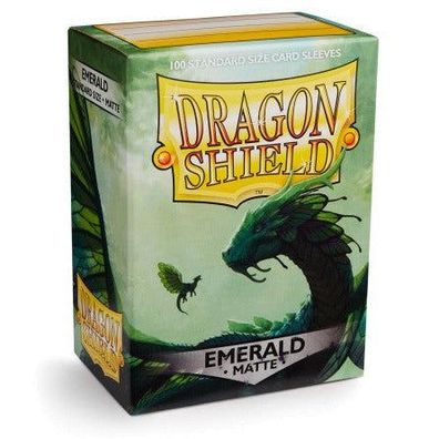 Dragon Shield Kartenhéllen 63 x 88mm Matte Sleeves Emerald (100)