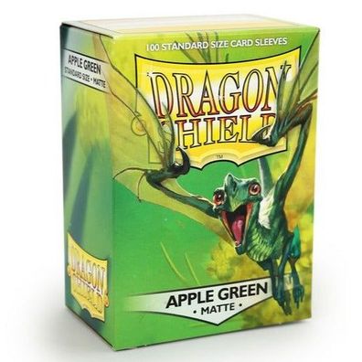 Dragon Shield Kartenhéllen 63 x 88mm Matte Sleeves Applegreen (100)