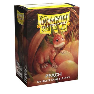 Dragon Shield: Matte â?? Dual Peach (100 Stéck)
