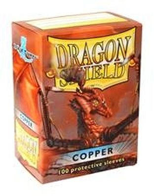 Dragon Shield Kartenhéllen 63 x 88mm Sleeves Copper (100)
