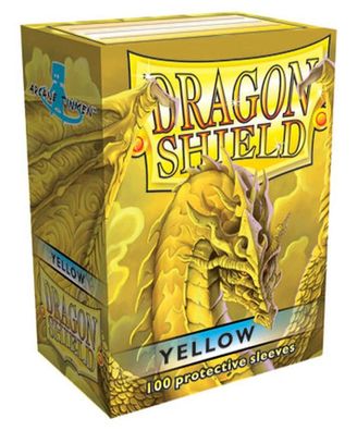 Dragon Shield Kartenhéllen 63 x 88mm Sleeves Yellow (100)
