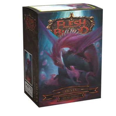 Dragon Shield Kartenhéllen Matte Art - Flesh & Blood: Ouvia Sleeve (100)