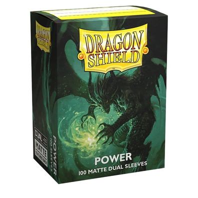 Dragon Shield: Matte â?? Dual Power (Metallic Green)