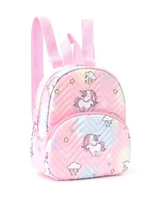 Einhorn Rucksack Kinder Mädchen Tasche Schule Ranzen Umhängetasche