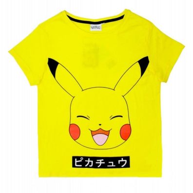 Pokemon T-Shirt fér Erwachsene (Kurze ßrmel/Unisex) - Motiv: Pikachu