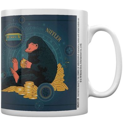 Niffler Tasse im Geschenkkarton 315ml Phantastische Tierwesen Harry Potter