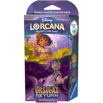 Lorcana Ursulas Réckkehr - Starter Deck Bernstein und Amethyst (Englisch)