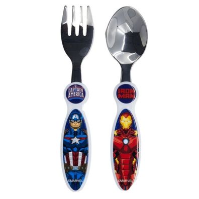 Marvel Iron Man und Captain America Besteck Set - 2 Teile