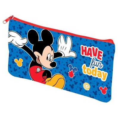 Micky Maus Etui fér die Schule Federtasche Rund Stifteetui Kinder Tasche