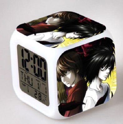 Anime/Manga Deathnote - Digitaluhr / Wecker (Licht+Temperatur+Datum)