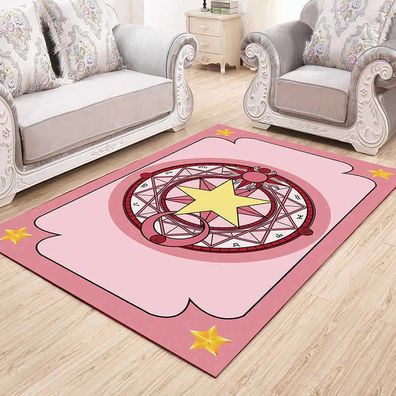 Teppich Card Captor Sakura rosa 80cm*50cm rutschfest