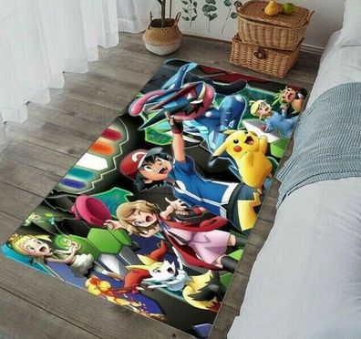 Teppich Pokemon Pikachu Quajutsu 60cm*40cm rutschfest