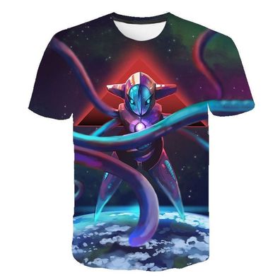 Pokemon T-Shirt fér Kinder (Unisex) - Motiv: Deoxys