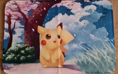 Pokemon Teppich Pikachu & Kirschblétenbaum 60cm * 40cm