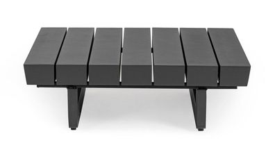 Beistelltisch Infinity 73,5 x 73,5 x 24 cm Aluminium Couchtisch