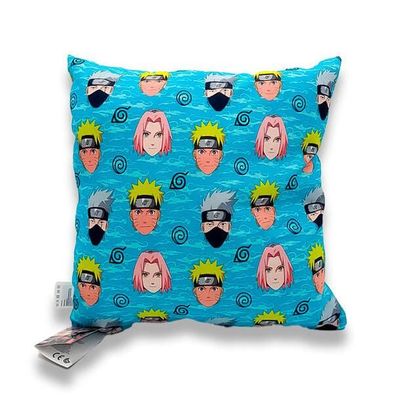Naruto Dekokissen 38ß38 - Kissenbezug mit Féllung Baumwolle