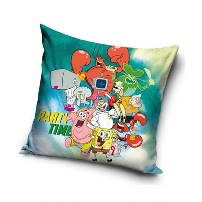 Spongebob Schwammkopf Kissenbezug: Kissen 40cm x 40cm
