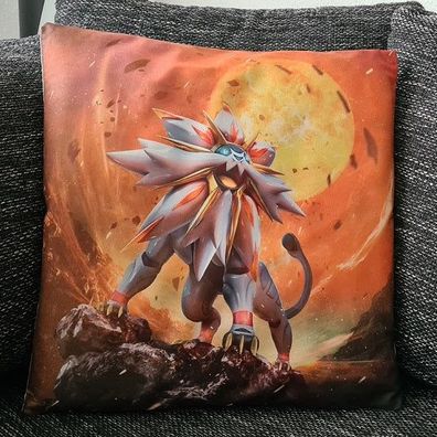 Pokemon Kissenbezug Solgaleo 45cm x 45cm