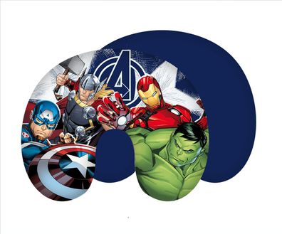 Avengers Heroes Nackenkissen Reisekissen Nackenhörnchen 28cm x 33cm